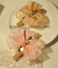 进口韩国水钻大蝴蝶结发饰 流行美发首饰新风尚