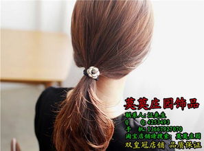 韩版精美发圈，潮流与品质的完美融合——聚焦莫莫庄园饰品厂家直销